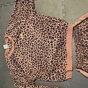 Nike animal print sweatshirt